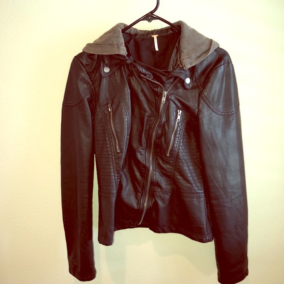 Free People Jackets & Blazers - Free People leather jacket